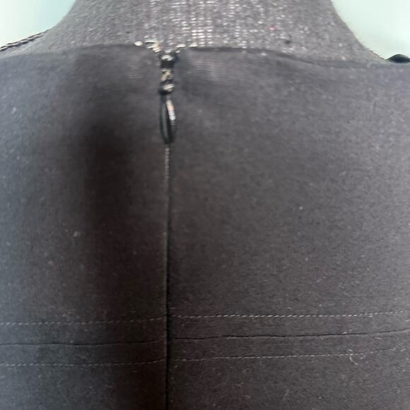 Talbot Black Sleeveless Sheath Dress - Picture 6 of 8